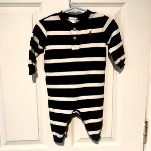 Ralph Lauren Baby Quilted Onesie, 6 Months